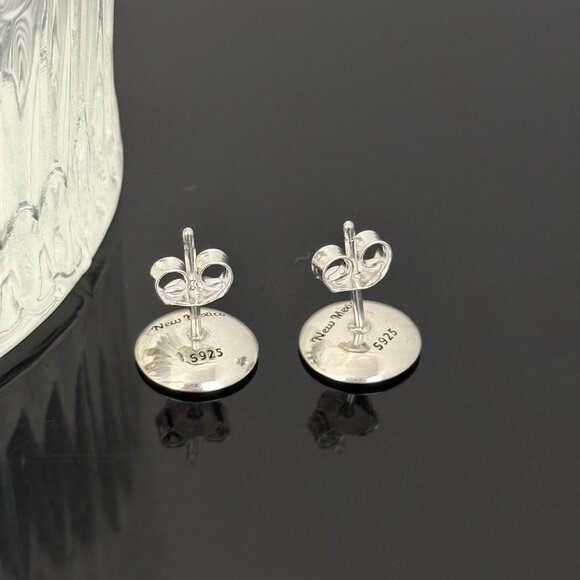 New Mexico Hot air balloon Earrings S925 Sterling Silver Handmade Ear Stud - Picture 3 of 3